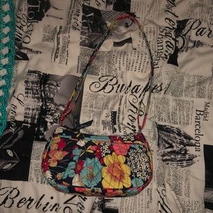 Vera Bradley small purse with adjustable strap